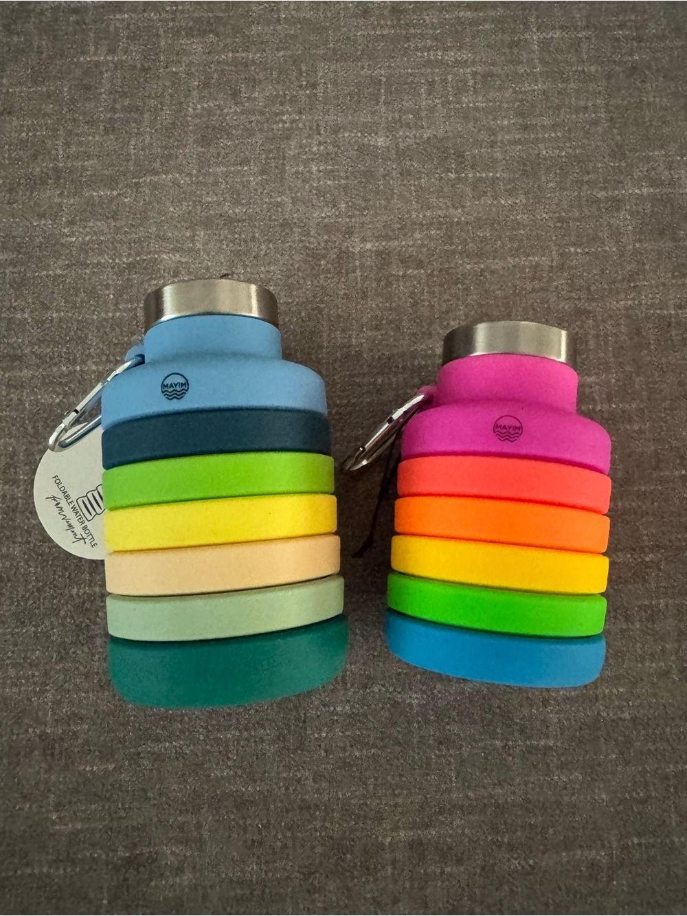 NWOT FP Movement Collapsable Silicone Travel Bottles (Set of 2) - Picture 1 of 2